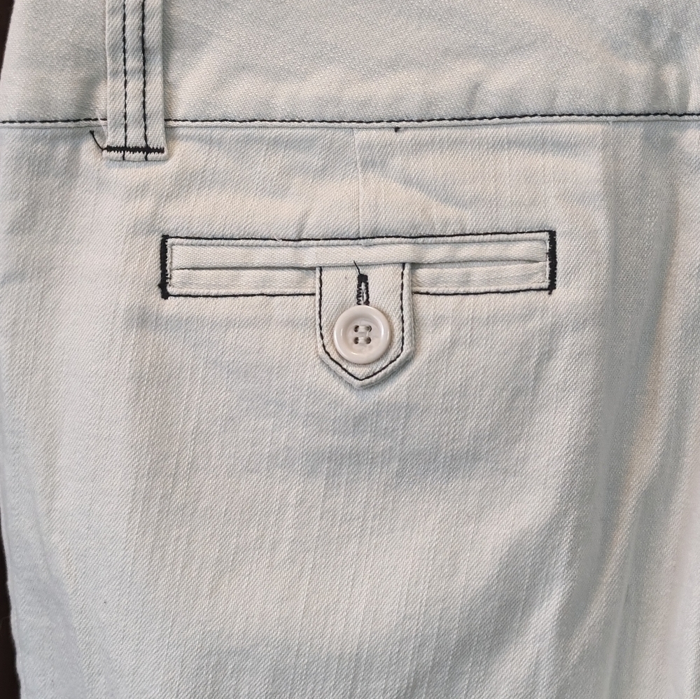 International Concepts Summer Cream White Pants SZ 6 - Picture 11 of 12